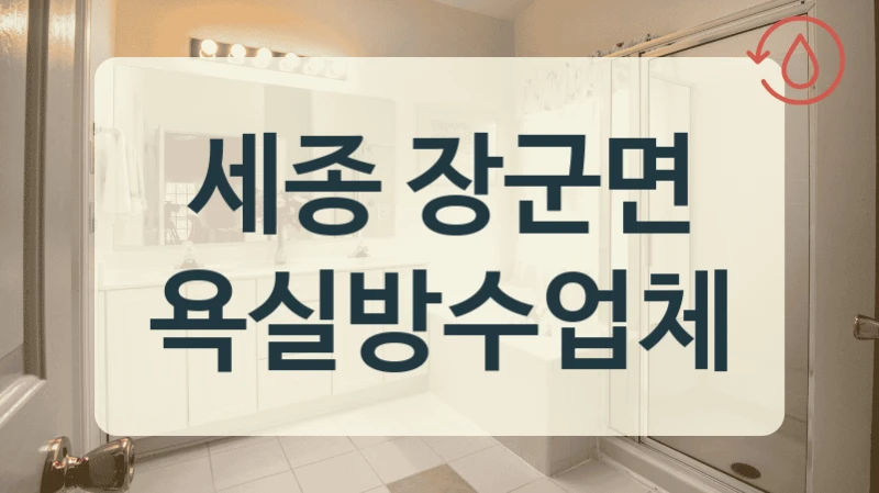 리모델링 후 누수 세종 장군면 종합 방수점 도움받으세요